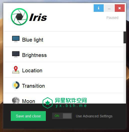 Iris Pro v1.1.9 破解激活授权绿色便携PC版 —— 目前最好的 PC 屏幕专业防蓝光护眼神器-防蓝光护眼神器 Iris Pro v1.0.0 破解补丁及注册机许可证, Iris Pro许可证, Iris Pro离线安装包, Iris Pro破解补丁, Iris Pro破解版, Iris Pro注册机, Iris Pro护眼神器, Iris Pro序列号, Iris Pro密钥, Iris Pro官方版本, Iris Pro专业版破解, Iris Pro 防蓝光护眼神器, Iris Pro 蓝光, Iris Pro 完美激活, Iris Pro Patch, Iris Pro KeyGen, Iris Pro Crack, Iris Pro, Iris