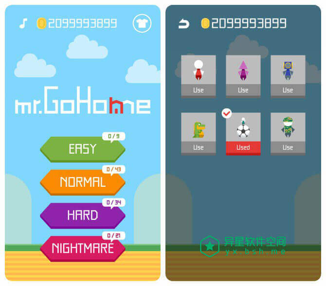 Mr.Go Home v1.3.1 for Android 破解无限金币版 —— 一款有点像超级马里奥有趣的烧脑游戏-马里奥, 聪明, 游戏, 动脑, 关卡, Mr.Go Home, Go Home