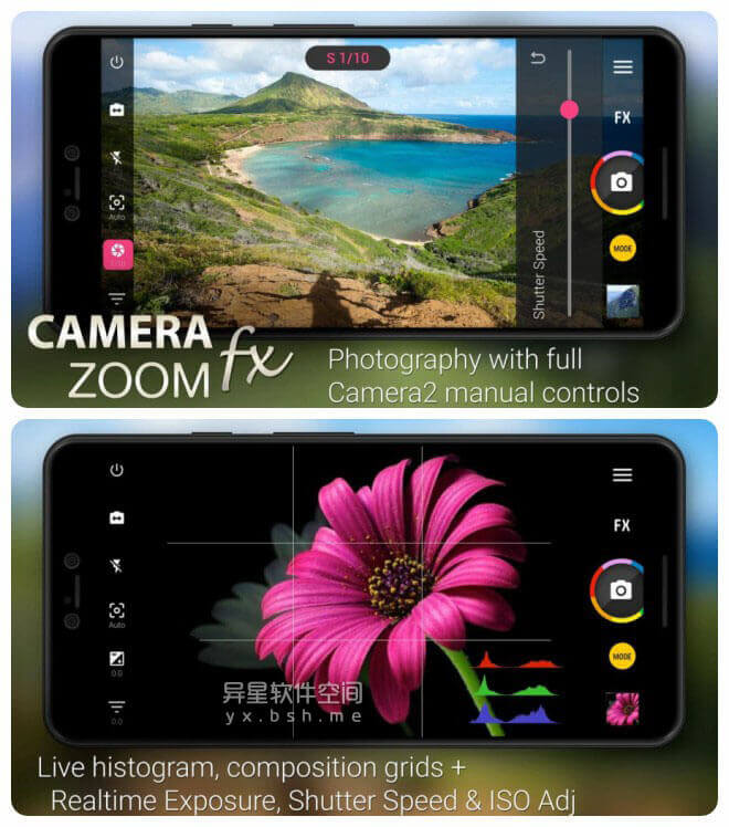 Camera ZOOM FX Pro v6.3.7 for Android 直装付费高级版 —— Android 上最快的相机 / HDR 处理能力相当彪悍-稳定镜头, 相机, 照片合成, 照片, 滤镜, 最快相机, 最快的相机, 拼贴画, 动作镜头, HDR, Camera ZOOM FX Pro, Camera ZOOM FX