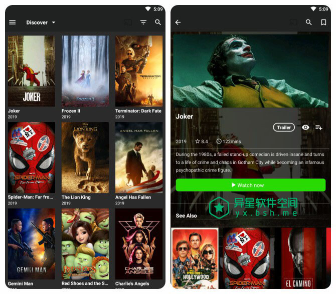 BeeTV v3.6.6 for Android 去广告清爽版 —— 特别适合外语能力强的小伙伴，国外电影电视聚合应用-视频, 电视节目, 电视, 电影, 字幕