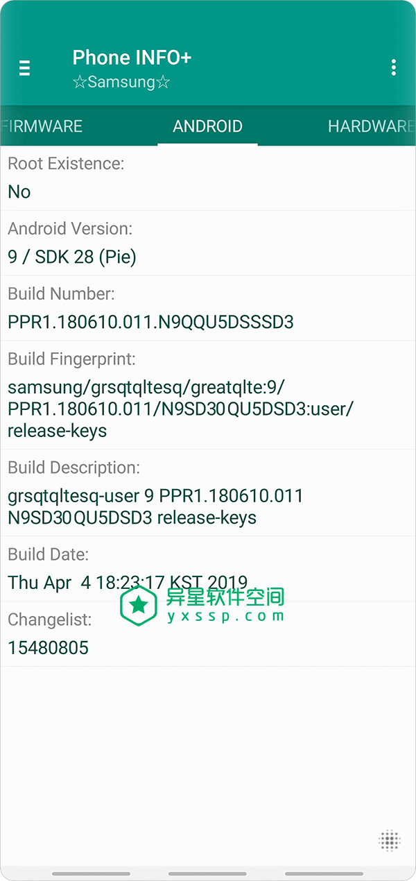 Phone INFO+ ★Samsung★ v3.8.5 for Android 直装去广告修补版 —— 专为三星手机打造，翻新/制造商…等手机信息检测应用-翻新检测, 翻新检查, 翻新, 制造商, 三星, Phone INFO+