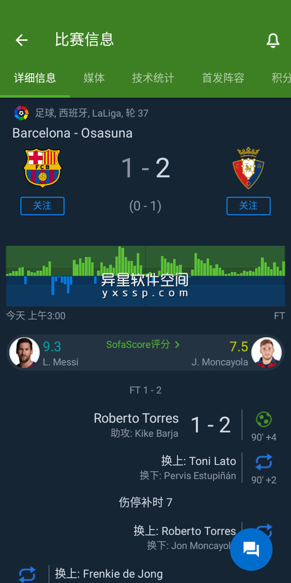 SofaScore Live Score v6.18.8 for Android 直装去广告解锁版 —— 一款全球所有体育运动赛事比分即时直播应用-骑车, 足球, 羽毛球, 网球, 篮球, 沙滩排球, 比分实时, 橄榄球, 棒球, 斯诺克, 排球, 手球, 实时比分, 北美联赛, 冰球, 乒乓球, WNBA, SofaScore Live Score, NHL, NFL, NBA, MLS, MLB, AHL