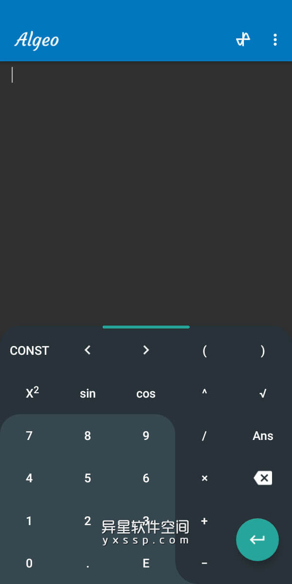 Algeo calculator Premium v2.41 for Android 解锁专业版 「+汉化版」—— 易用 / 漂亮 / 实用的科学图形计算器-计算器, 科学计算器, 物理计算器, 微积分计算器, 微积分, 图形计算器, 化学计算器, 代数计算器, Algeo