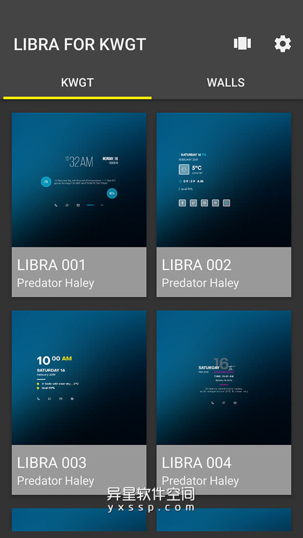 LIBRA FOR KWGT v1.18 for Android 解锁付费版 —— 基于 KWGT PRO 的48个精美小部件/28张壁纸的组合应用-美化, 窗口小部件, 桌面, 小部件集, 小部件, 壁纸, LIBRA KWGT, LIBRA FOR KWGT