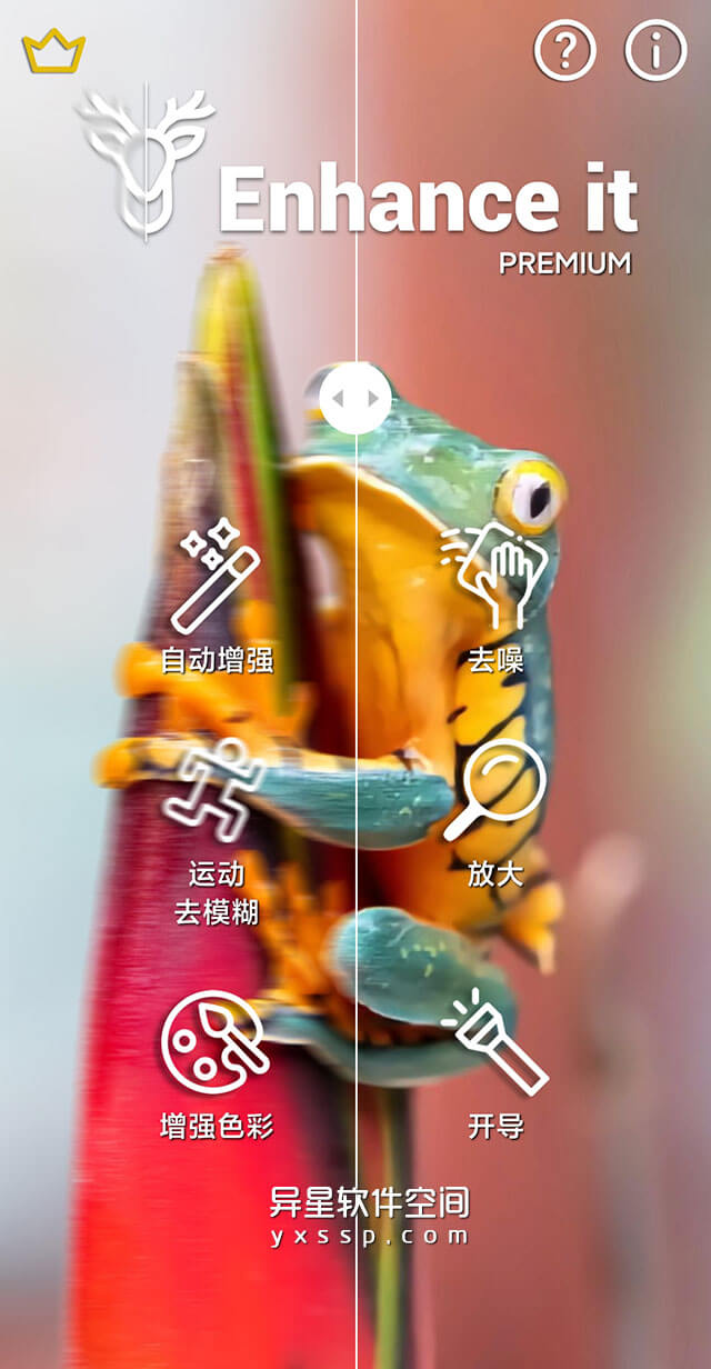 Enhance it Premium v4.1.4 for Android 解锁高级版 —— 借助 AI 技术轻松快速地修复和提高照片质量-除噪点, 降噪, 色彩增强, 照片, 放大, 修复照片, Enhance it, AI