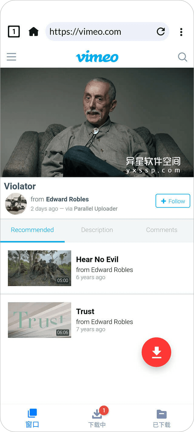 视频下载器「Video Downloader」v2.2.1 for Android 解锁专业版 —— 从互联网直接下载视频和音乐到你的手机-音乐, 视频下载器, 视频下载, 视频, Video Downloader