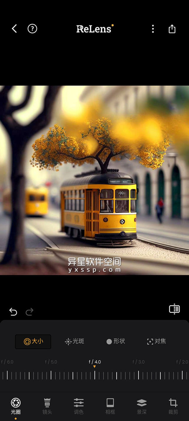 ReLens「Focus & DSLR 大光圈虚化相机」v3.1.4 for Android 解锁付款版 —— 一款专业大光圈和单反级背景虚化编辑软件-虚化, 真实镜头虚化, 相机镜头虚化, 相机镜头, 拍摄, 大光圈, 单反, ReLens