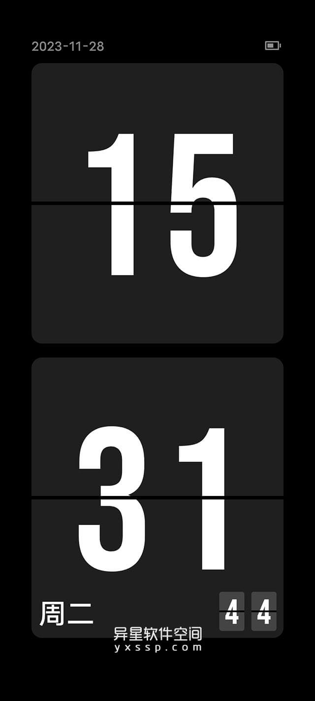 极简时钟「Zen Flip Clock Pro」v2.5.21 for Android 解锁专业版 —— 极简主义风格时钟，集成了番茄钟和正计时等功能-计时器, 翻页时钟, 番茄钟, 正计时, 极简时钟, 时钟, Zen Flip Clock
